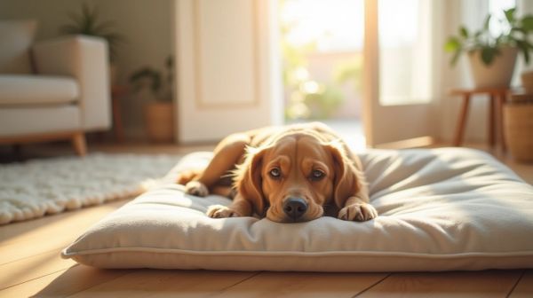 Protéger le couchage de votre chien avec le coussin imperméable